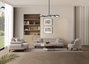 Atelier Del Sofa Bonjo Walnut - Beige